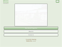 Tablet Screenshot of mediastationapartments.com